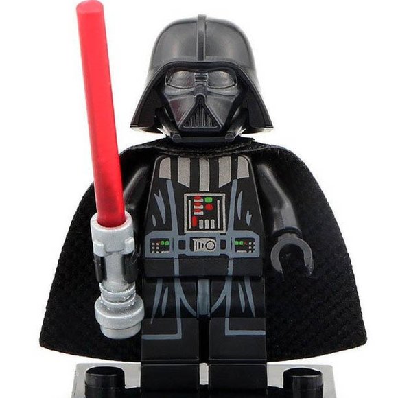 Star Wars - Darth Vader Minifigure shiny Chrome colour - Picture 1 of 1